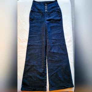 High Waisted Wideleg Jean